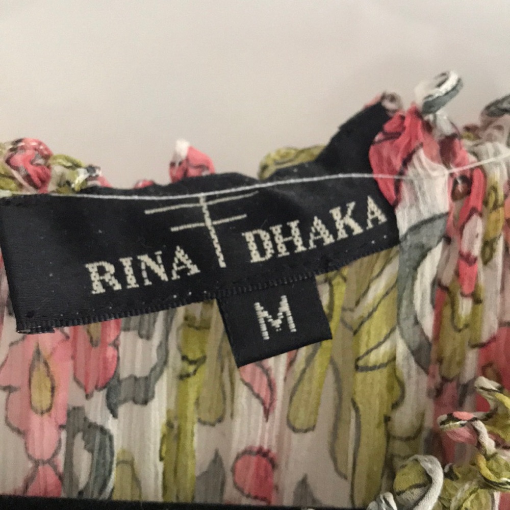 Anthropology dress size M gorgeous beading details